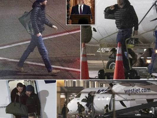 بعد تجريده من الصفة الملكية.. شاهد الأمير هاري يظهر بهيئة غريبة ويصل كندا في طائرة عامة
