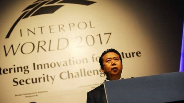 الحكم بالسجن للرئيس السابق لـالإنتربول الصيني بتهمة الفساد