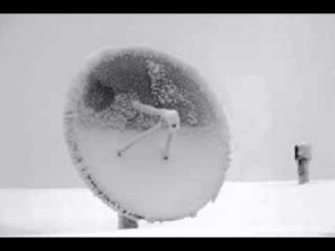 علاج مشكلة تراكم الثلج  على صحن الستلايت في الاحوال الجوية (فيديو)