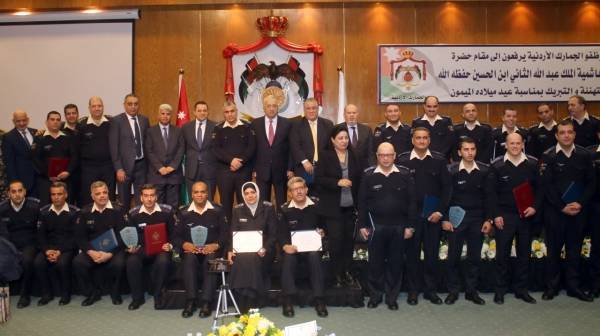 جامعة الشرق الأوسط تشارك في حفل اليوم «العالمي للجمارك»