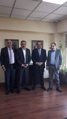 مدير الاتحاد الأردني لشركات التأمين يلتقي المدير العام لشركة الصفوة