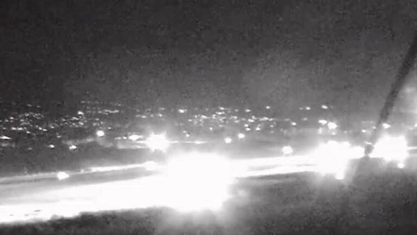 بالفيديو .. هكذا هربت طائرة ايرانية من القصف الاسرائيلي