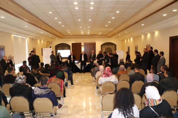 ريادة أعمال جامعة الشرق الأوسط يشارك في فعاليات الملتقى الوطني للرياديين والمبتكرين الشباب 2020