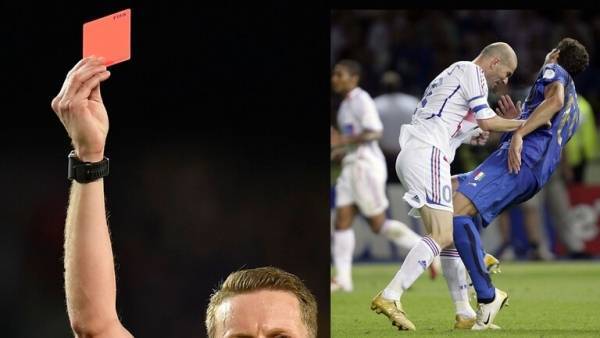 على طريقة زيدان.. حكم ينطح لاعبا ويدخله المشفى