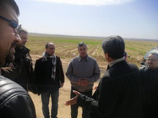 وزير البيئة يتفقد برنامج إعادة تأهيل البادية الأردنية