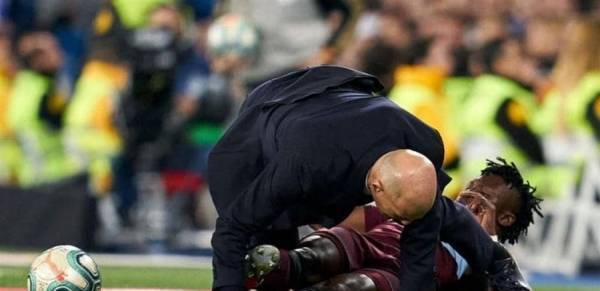 زيدان يعلق على سقوطه أرضاً .. وعلى ألم التعادل