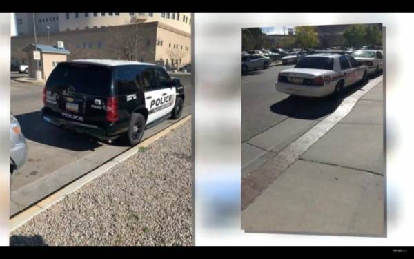 رجل يصور 400 مخالفة لسيارات الشرطة بعد تسجيل مخالفة مرور ضده! (فيديو)