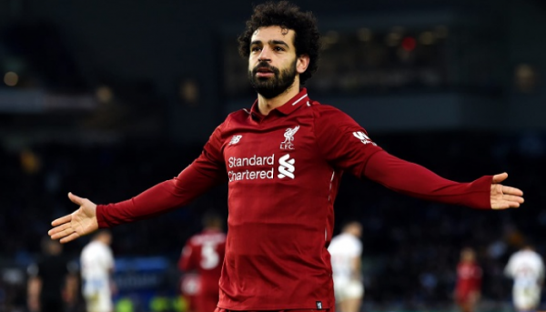 محمد صلاح يواصل التفوق على سواريز وتوريس
