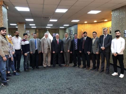 كلية الاقتصاد في الجامعة الهاشمية تستضيف الشريك التنفيذي لشركة (KPMG)