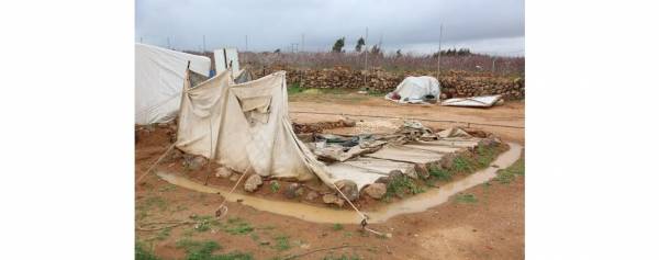 التحالف الوطني الأردني جوناف يضع خطة استجابة ويرصد أوضاع الأهالي المتضررين في المفرق في أعقاب عاصفة التنين