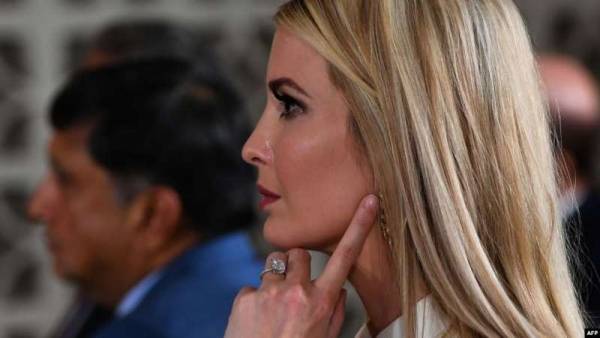 إعلان نتيجة فحص كورونا لإيفانكا ترامب