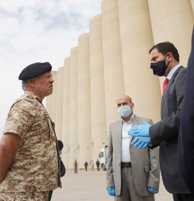 الملك: بدي أطمن على تزويد محافظات الشمال باحتياجاتها، خاصة إربد وأهلها الغاليين علينا