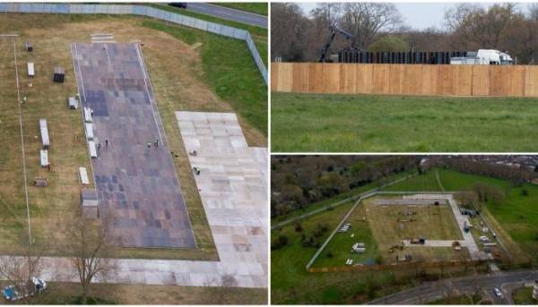 بحجم ملعبين.. مشرحة في لندن لاستيعاب ضحايا كورونا