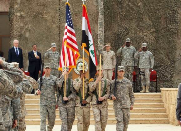 القوات الأمريكية تواصل انسحابها التدريجي من الأراضي العراقية وتقرر تسليم قاعدة الحبانية العسكرية للأمن العراقي