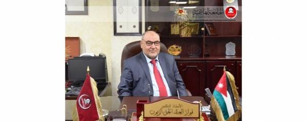 د. الزبون يوجه رسالة شكر وتقدير لأسرة الجامعة الهاشمية على مساهماتهم بالتبرع ودعم الجهود الوطنية لمواجهة جائحة كورونا