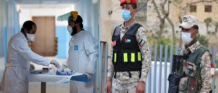 المريول الأبيض لا يختلف عن فوتيك الجيش في محاربة فيروس كورونا