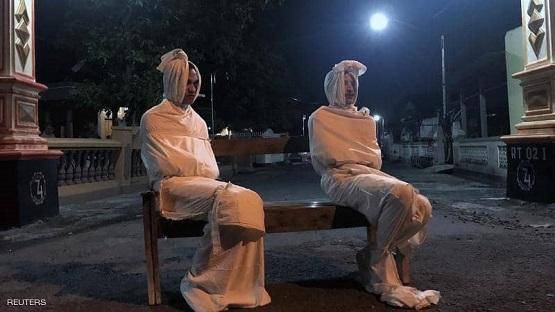 إندونيسيا تنشر الأشباح لفرض الحظر