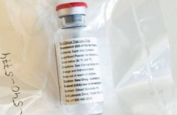 تجربة: رمدزيفير لم يكن ناجحا ولم يحسّن حالة المرضى