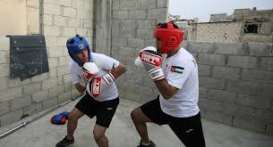 ملاكمون أردنيون يتدربون على أسطح منازلهم استعدادا للأولمبياد