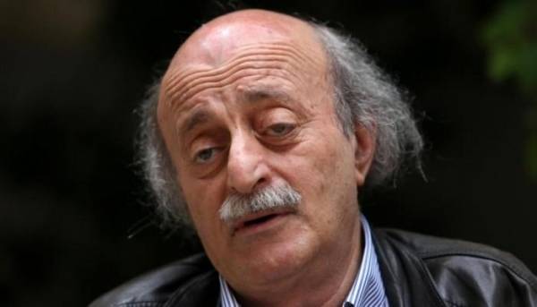 جنبلاط: الخطر الإسرائيلي الآن على الأردن