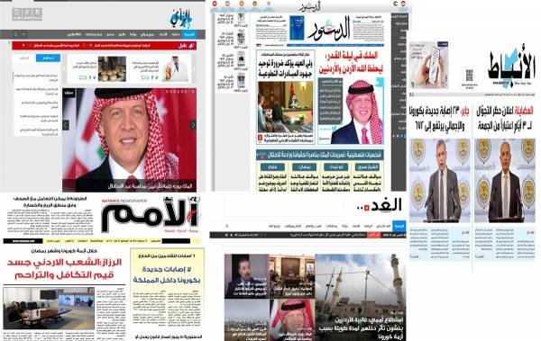 الأردن: 279 وسيلة إعلام تنقل الحرب ضد الوباء وبترا تنتج 16 ألف مادة