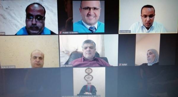 مناقشة رسالة الماجستير رقم (21) عن بعد في عمان العربية حول أثر التفكير الإستراتيجي على أداء القادة في أمانة عمان الكبرى