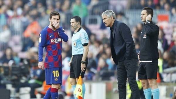 أول تعليق من مدرب برشلونة حول رحيل ميسي عن النادي الكتالوني