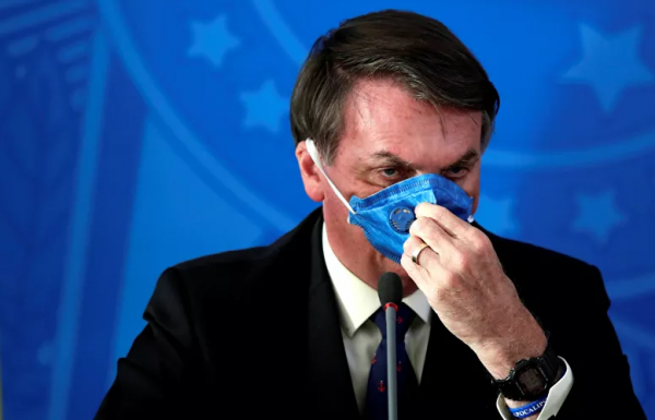 تأكيد إصابة رئيس البرازيل بكورونا