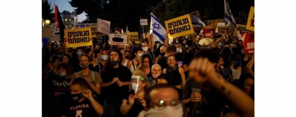 مظاهرات حاشدة ضد نتنياهو في القدس المحتلة