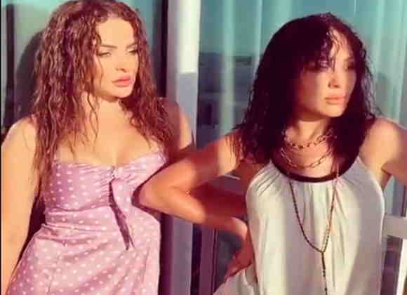 بملابس أشبه بقمصان نوم ليليّة وأغنية خارجة عن المألوف.. زين كرزون وشقيقتها تُغضبان الأردنيين