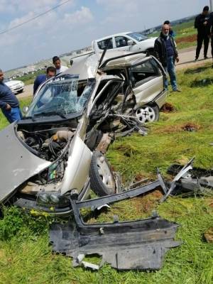 وفاة شخص واصابة ٦ آخرين اثر حادث تصادم مروع في عجلون