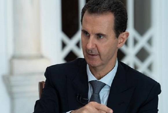 الاسد يتلقى رسالة من رئيس الوزراء العراقي