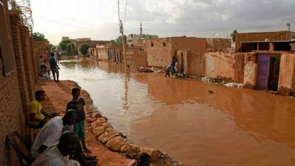 إعلان السودان منطقة كوارث