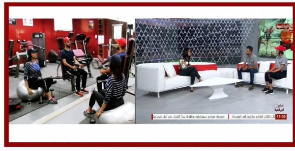 جامعة الشرق الأوسط تحل ضيفا في صباح الرياضة على التلفزيون الأردني