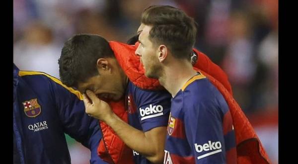 سواريز يعترف لماذا بكى في برشلونة