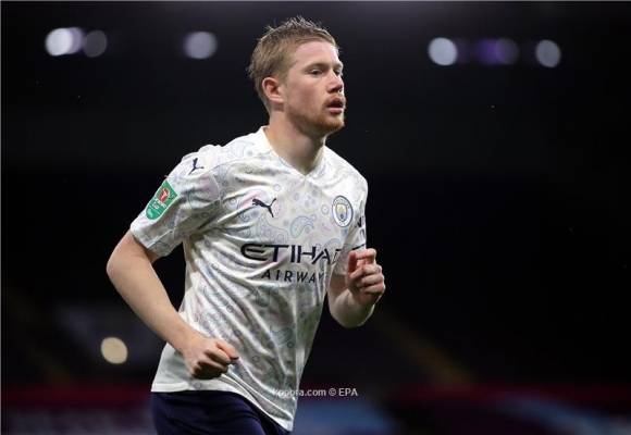 دي بروين: لا أهتم بانتقال ميسي للسيتي