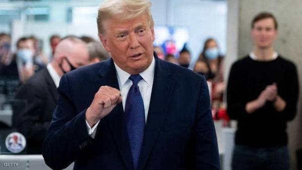 ترامب: سنفوز بالانتخابات وهناك عملية احتيال على الشعب