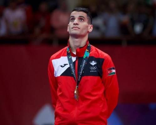 السجن (6) أشهر للبطل الأولمبي أحمد أبو غوش