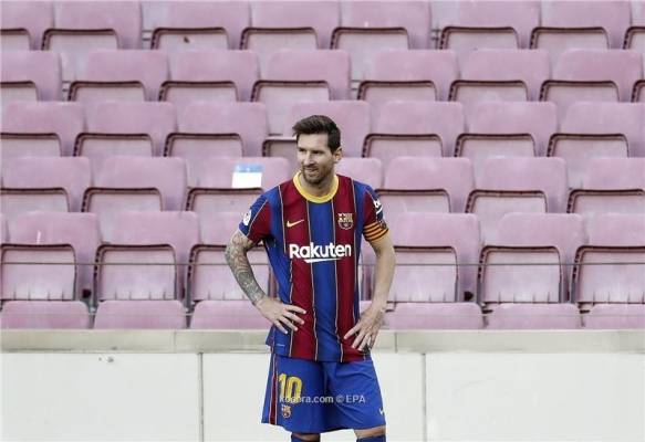 ميسي بديلا أمام ريال بيتيس