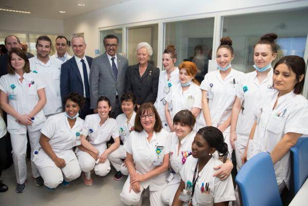 الصحة العالمية تكرم الأميرة منى الحسين