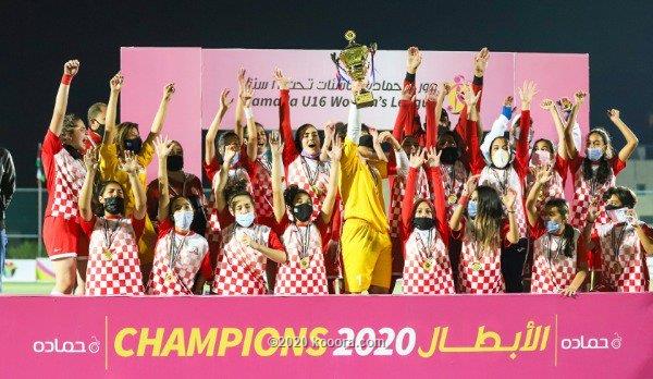 شباب الأردن بطلًا لدوري الناشئات