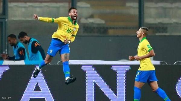 نيمار يغيب عن مواجهتي البرازيل ضد فنزويلا وأوروغواي