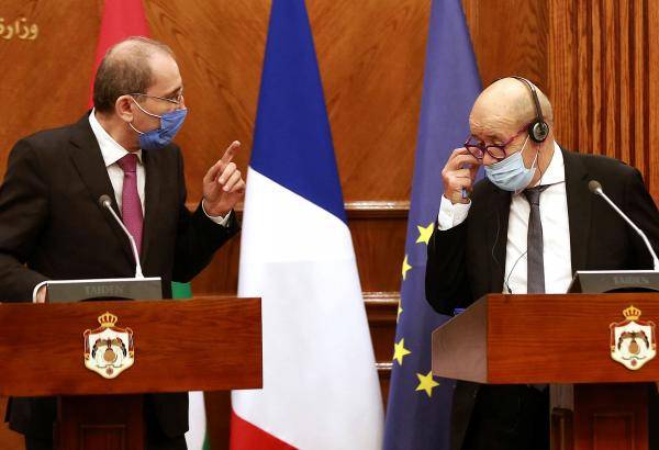 وزير الخارجية الفرنسي للصفدي: نكن احتراما عميقا للإسلام