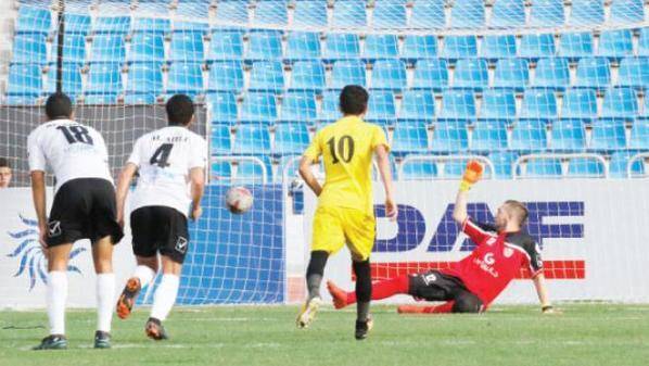 فوز الحسين إربد على الاهلي بدوري المحترفين