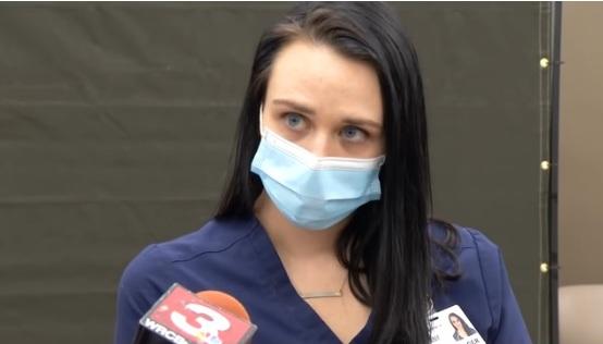 لماذا اختفت الممرضة التي أغمي عليها أثناء تلقيها اللقاح ؟