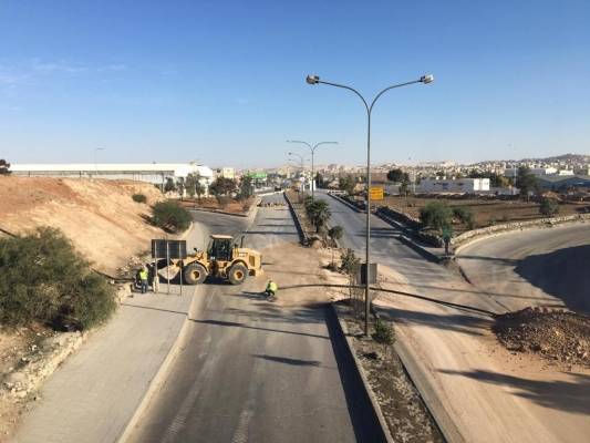 الباص السريع: تحويلات على جسر ماركا تمهيدا لهدمه