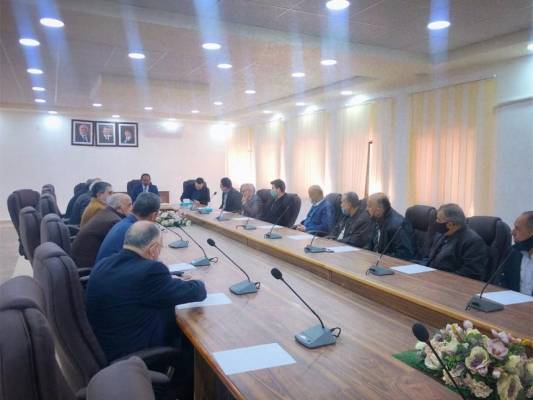 مجلس جامعة جرش يناقش التقرير السنوي للجامعة