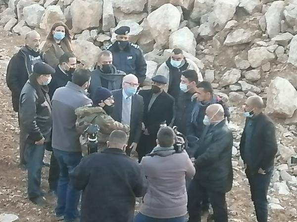 الاشغال: نراقب موقع انهيار جرش منذ اسابيع