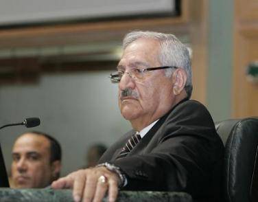 الدكتور احمد الرقيبات ينعى رئيس مجلس النواب الاسبق المهندس عبد الهادي المجالي