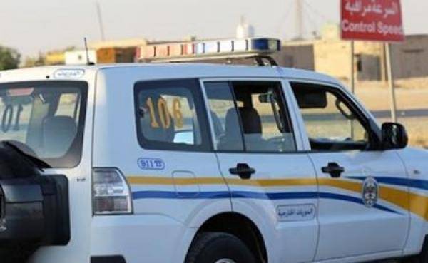 ضبط باص روضة يسير عكس السير على طريق المفرق اربد